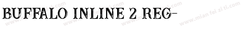 Buffalo Inline 2 Reg字体转换